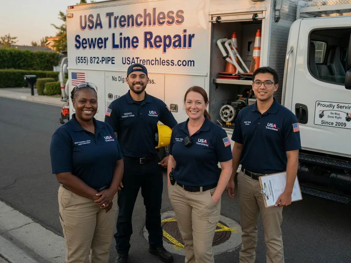 Sewer Line Repair company in Walker, LA